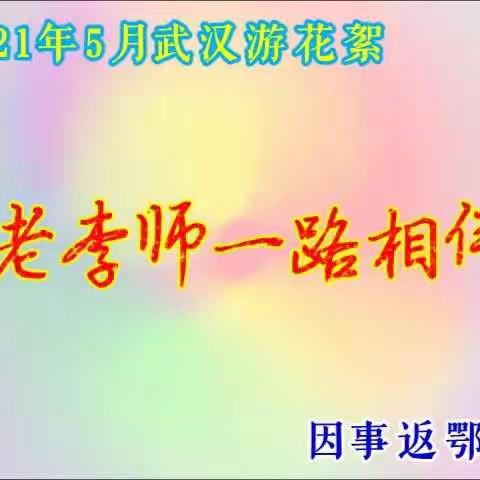 2021年5月武汉游花絮
