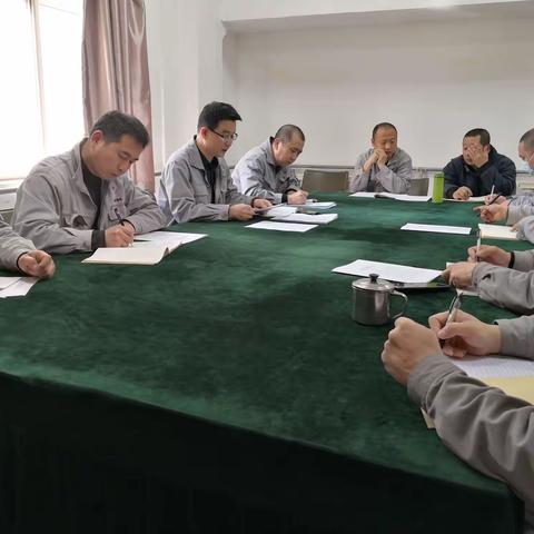 物供公司传达落实4月1日公司安全生产专题会议精神
