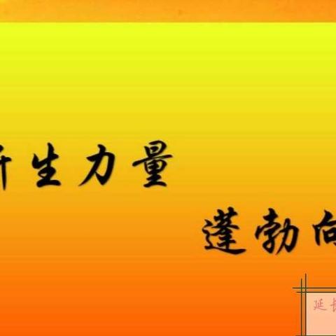 【红小•少队】延长延安精神红军小学第五周“新生力量、蓬勃向上”线上升旗仪式