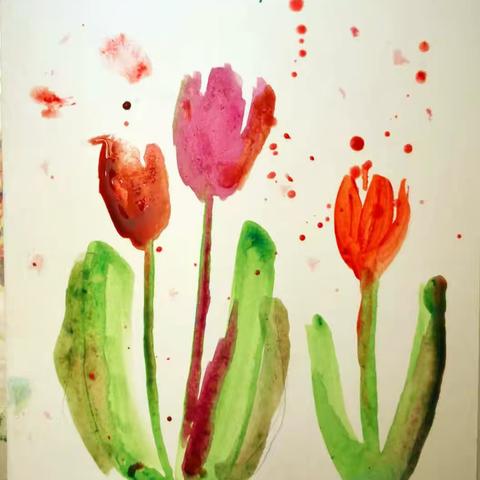 罗村美术中班2020秋季班画展