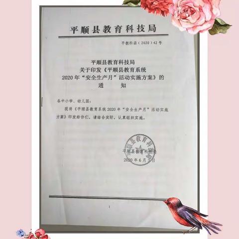 生命只有一次，安全从我做起——东寺头中心校“安全生产月”系列活动掠影