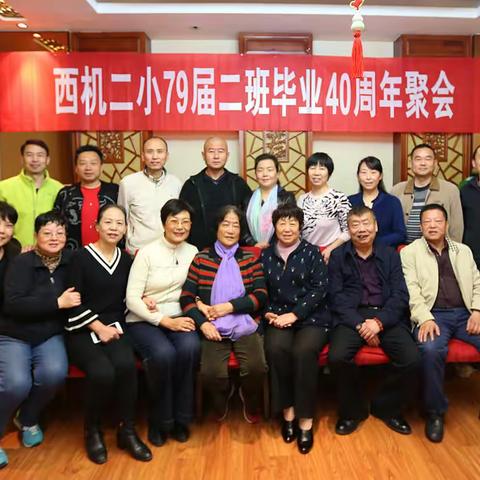 西机二小79届二班毕业40周年聚会