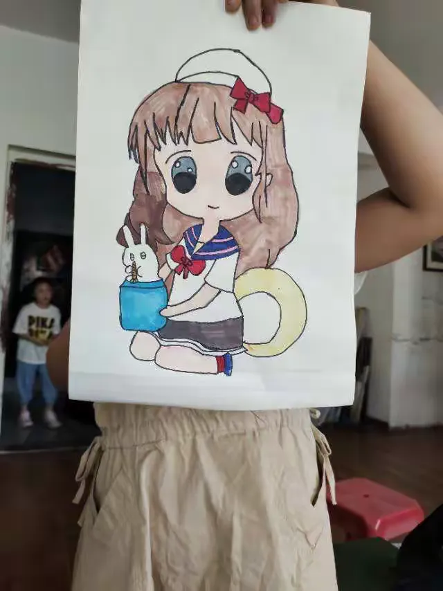 二三年级学生动漫画