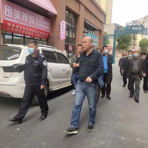 五春里社区消防安全大排查