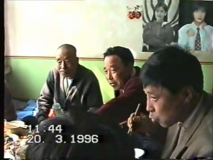 1996年3月19日回榆树老家生活录像。1、部分截图选登。2、后附录像二个。