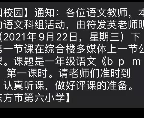 聚焦课堂，助新提升——东方市第六小学新教师公开课展示活动