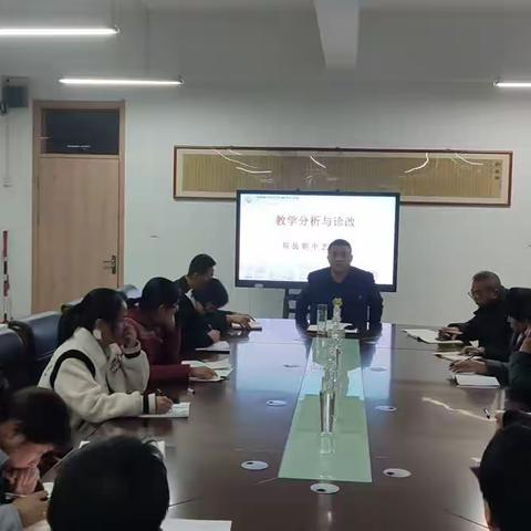 鉴前毖后，砥砺前行﻿﻿——祁县职中艺术系中职二年级期中测试诊断会议召开