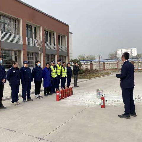 胡状收费站组织开展消防应急演练