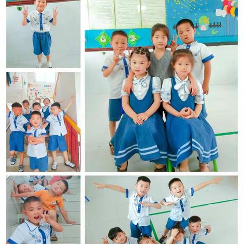 何桥镇第二幼儿园中一班暑假作业及安全温馨提示。
