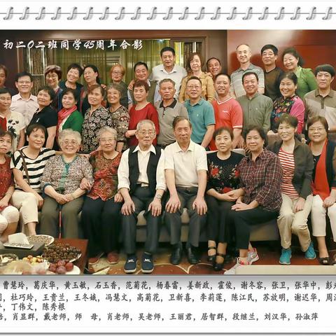 七二届下陆中学初二O二班同学相册