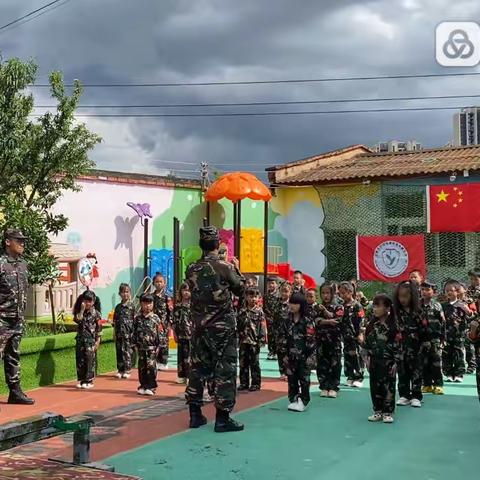 呈贡吴家营博童幼儿园军警课