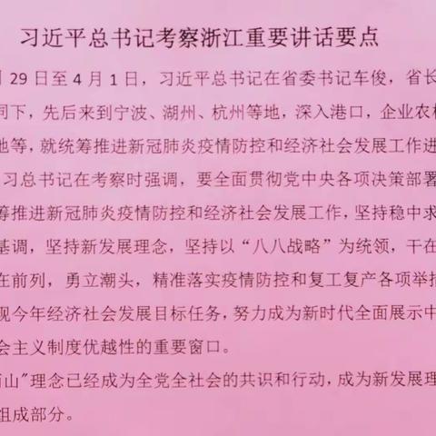 引领聚力大党委  构建服务新常态——进小区宣讲习近平总书记在考察浙江的重要讲话精神