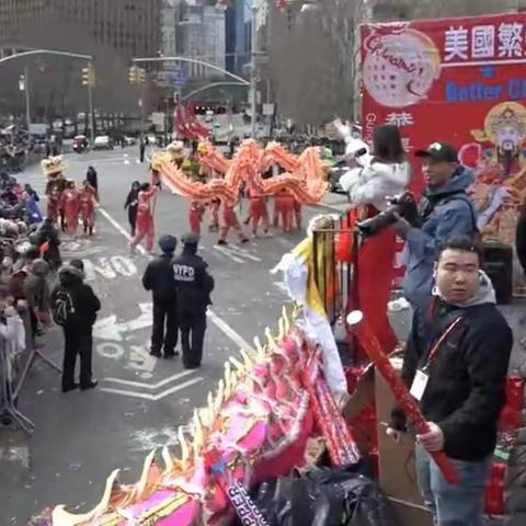 紐約曼哈頓華埠迎春大遊行（2019）