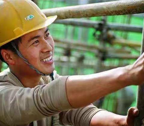 勤劳可爱的农民工