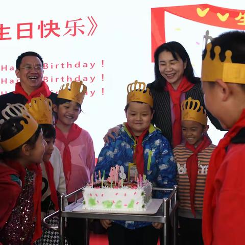 “在党的阳光下温暖前行”，新疆医科大学子女学校3月共青团爱心生日会