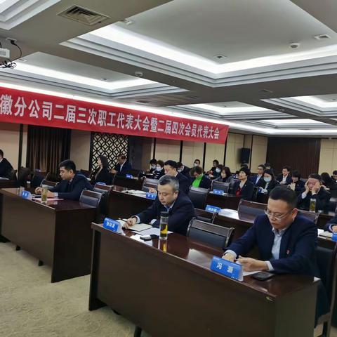 太平人寿安徽分公司召开二届三次职工代表大会暨二届四次会员代表大会