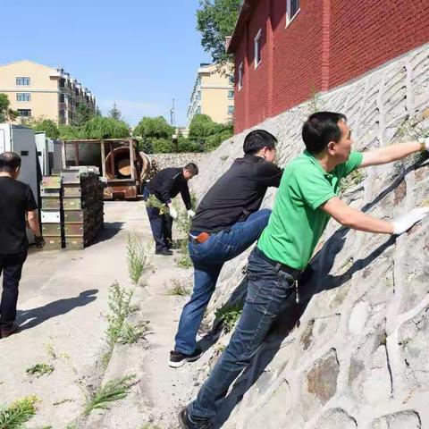 设备租赁站团委开展志愿服务活动