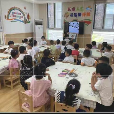 2022年春季学期美工室活动——中三班