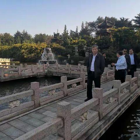 市城乡水务局朱丹彤副局长一行视察济南市马鞍山路南片区供水及排水改造工程建设