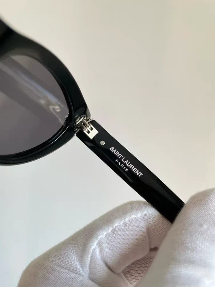 正品saint laurent猫眼墨镜