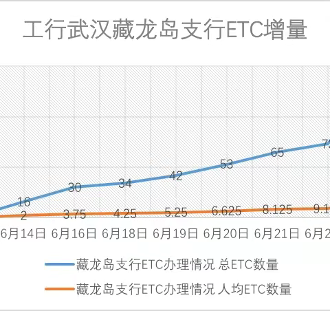 工行武汉藏龙岛支行ETC工作取得初步成效