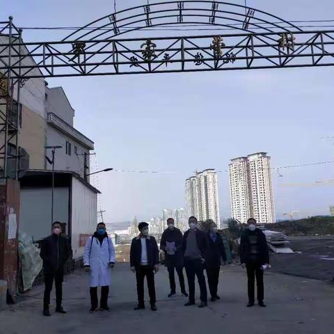 罗家营新村疫情防控进行中...