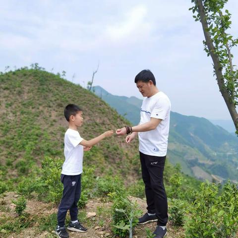 五一出去小浪，山高路险看几片黑茶叶子