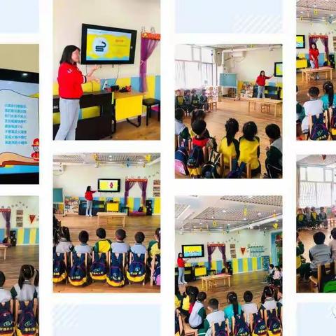 东方绿洲社区党总支联合艾维幼儿园共同开展“消防安全逃生演练”活动