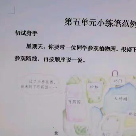 四年级下册第五单元小练笔讲解视频：如何写游览（参观）路线？