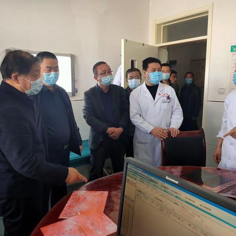 【佳县中医院】佳县卫健局党组书记、负责人李树峰来我院考察指导工作