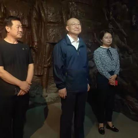 支树平一行到蒙阴县开展主题党日活动