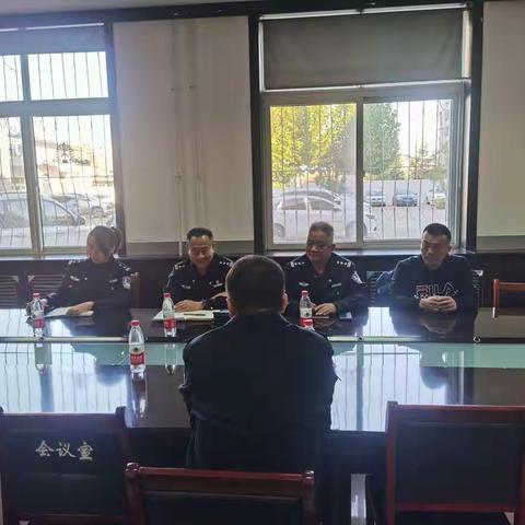 治安支队领导到古冶分局调研指导燕赵砺剑铸盾专项行动