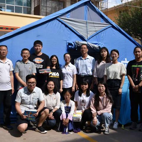 灾后送关怀，慰问暖人心