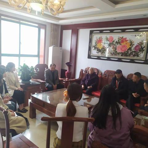 安陵镇慰问抗美援朝老兵，聆听英雄故事，传承红色基因