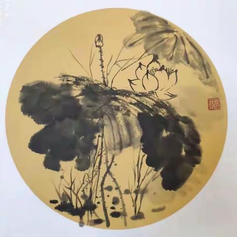 和田县教育局小学艺术工作室 蒲菊琴老师 艺术绘画作品展