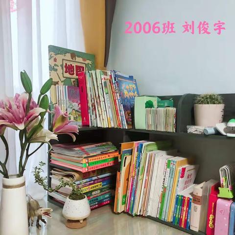 晒晒我的小书房——2006班迎“第三届读书节暨汤圆妈妈读书俱乐部”活动系列（一）