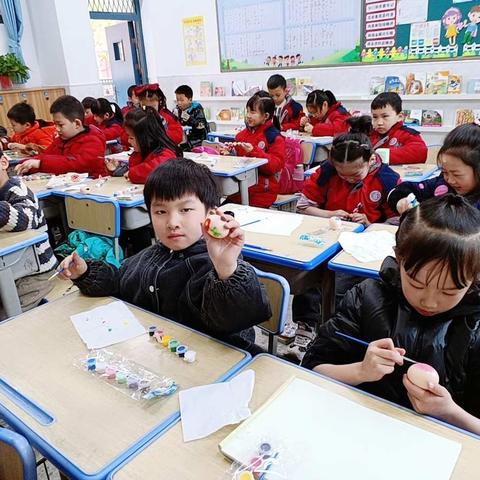 冬日彩蛋——记2006班生动的美术课
