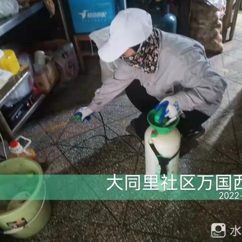 2022年2月15日广州市江氏杀虫有限公司在海口市龙华区大同街道开展病媒生物防制施工