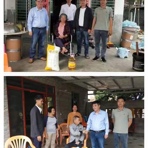 凝心聚力开新局、真情关怀送温暖――佛罗镇丰塘村两委班子、驻村工作队开展春节慰问活动