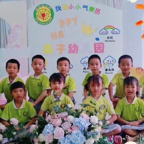 白沙镇英子幼儿园口才训练之“我是小小气象员”活动（学前组）