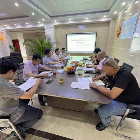 海南农垦牛岭农场有限公司召开牛岭古商道项目推进会