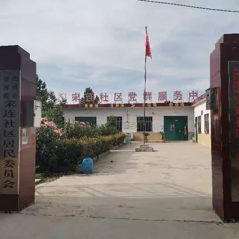 褚河街道宋连社区12月份主题党日活动