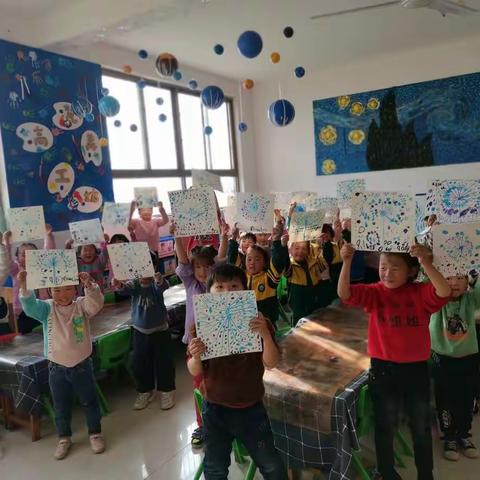 刘寨幼儿园大二班•小梵高美术课