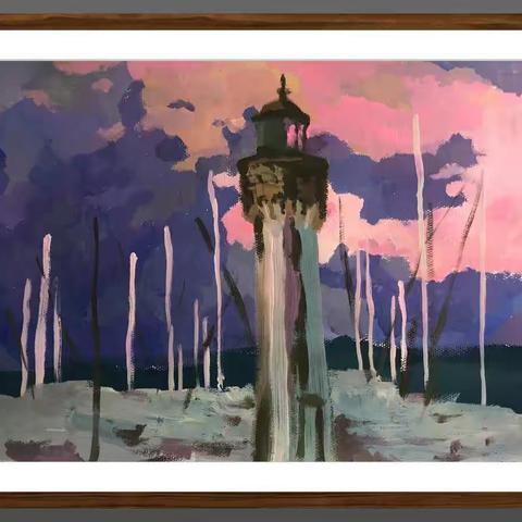 广西科技大学土木建筑工程学院建筑192班色彩A2（水粉）课程作业汇报展