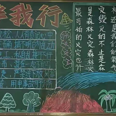 禄劝民族小学优秀黑板报作品展示