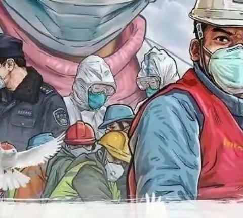 回五幼清水湾分园，致敬疫情防护人员，您们辛苦了！