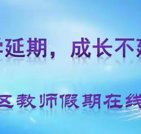 开学延期，成长不延迟----甘州区小学英语教师假期在线培训圆满结束