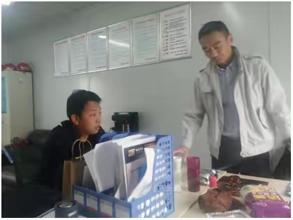 底张街道开展项目工地安全生产检查