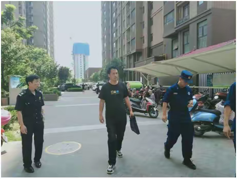 底张街道开展电动车安全隐患排查工作