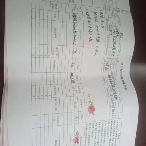 帮村民申请低保户